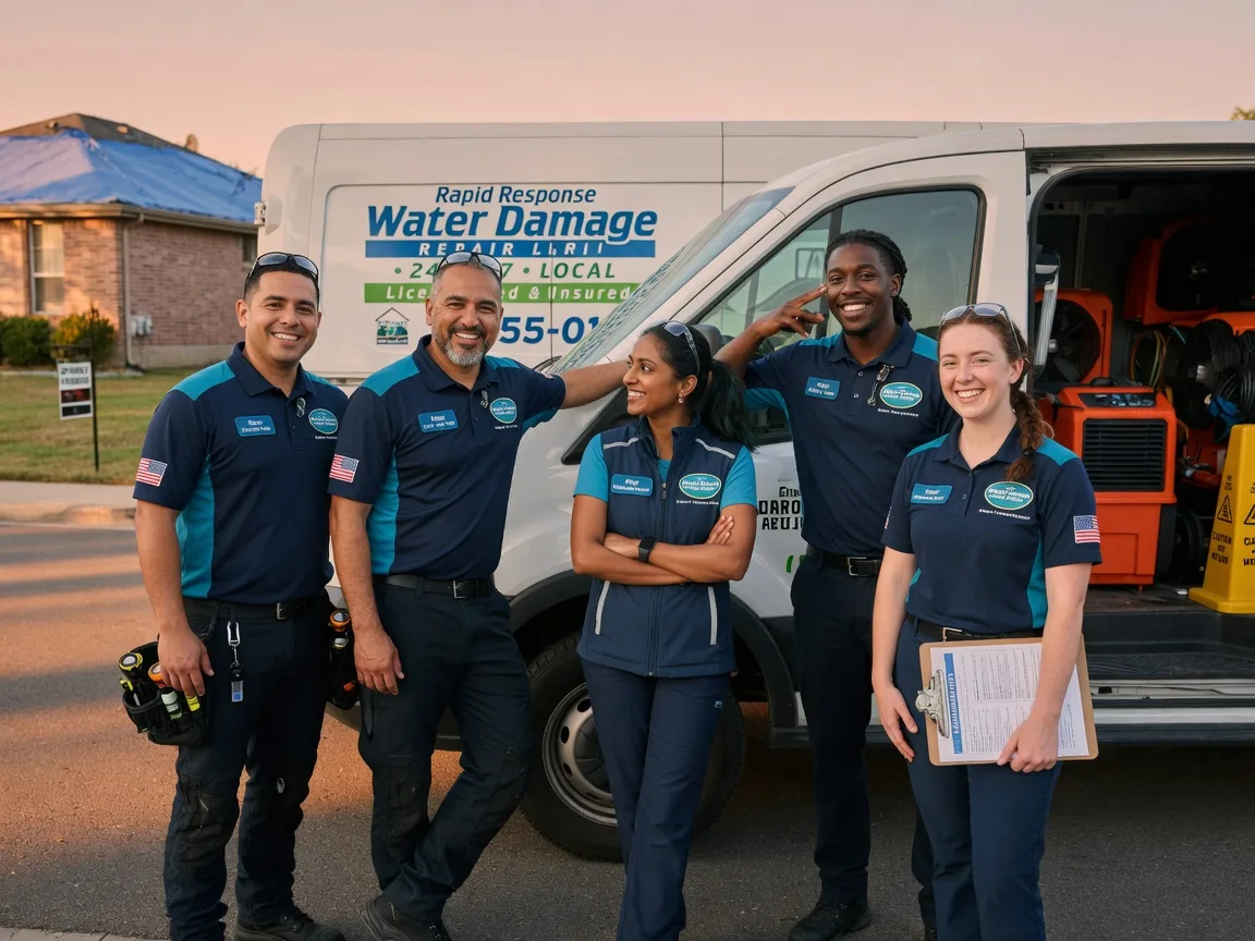 Water Damage Restoration company in Center Point, TX