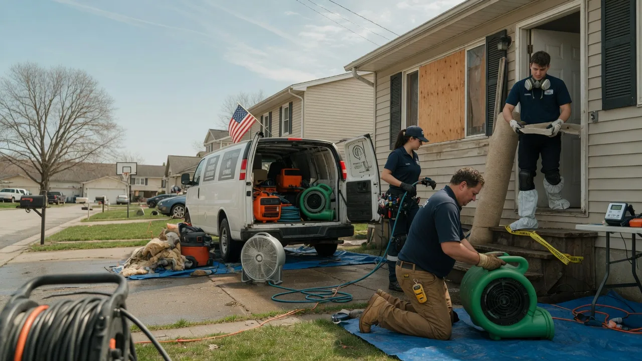 Water Damage Restoration in Center Point, TX near me
